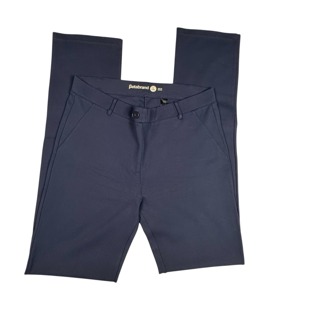Betabrand womens blue stretch pants
